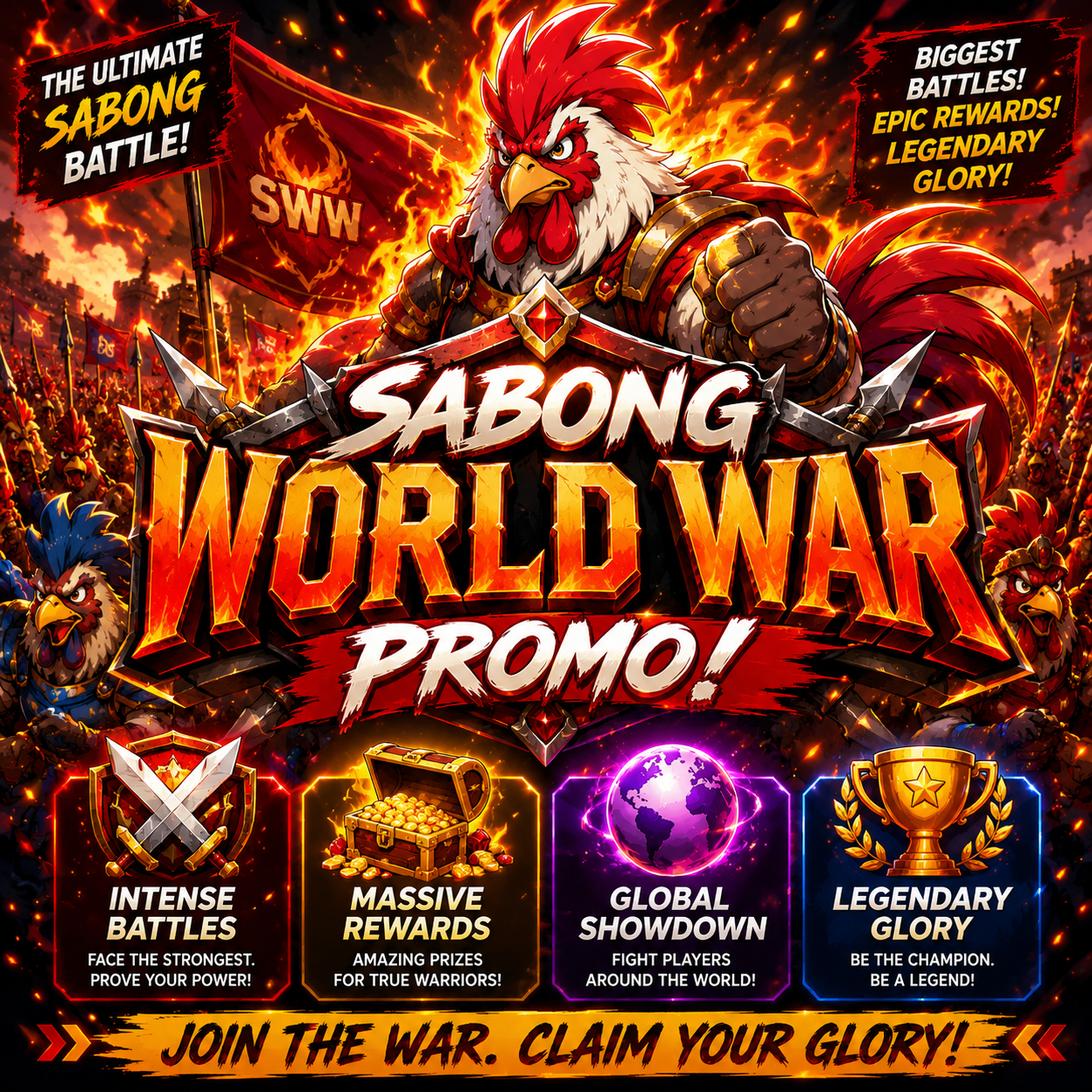Sabong World War Promo